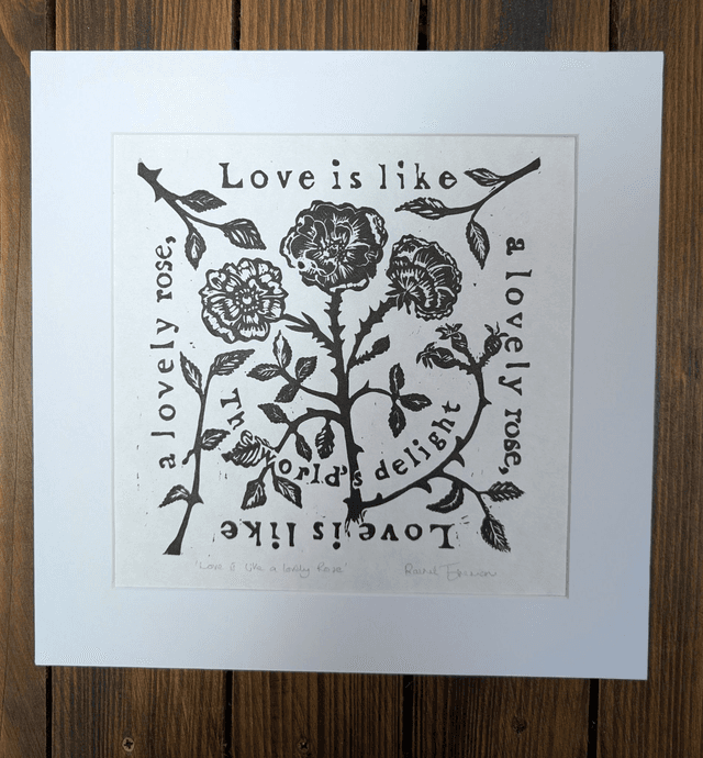 Love is like a Lovely Rose