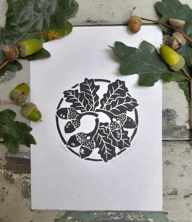 Mini Prints - Nature series Trees & Fungi